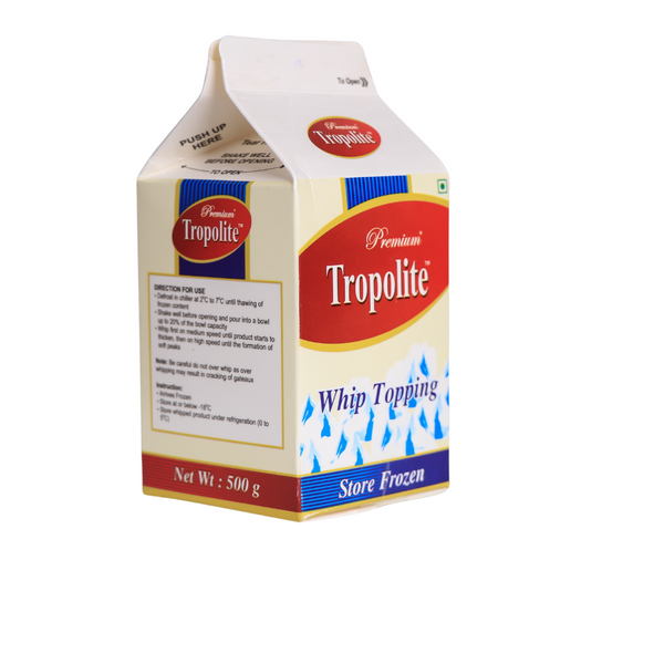 Tropolite Premium Whipping Cream - 500 g - Tropilite Foods