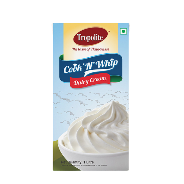 Tropolite Cook N Whip Dairy Cream 1 L - Tropilite Foods