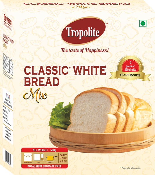 Tropolite Classic White Bread Mix - 500 g - Tropilite Foods