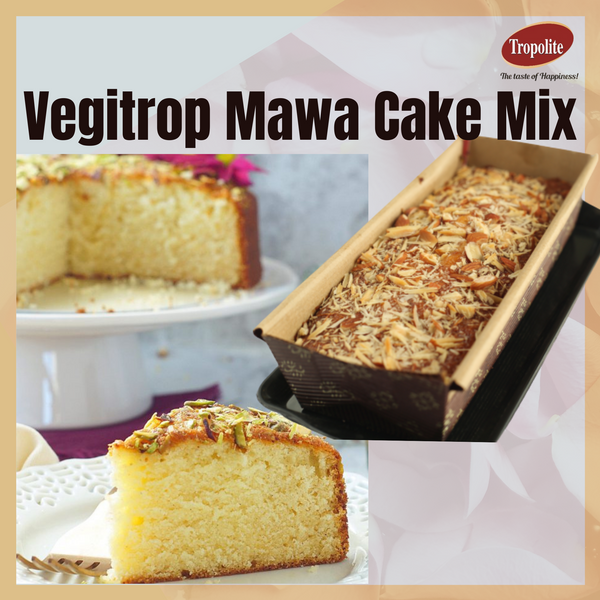 Tropolite Vegitrop Mawa Cake Mix -500 g - Tropilite Foods